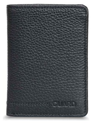 Guard Ekstra Ince Siyah Hakiki Deri Erkek Cüzdanı