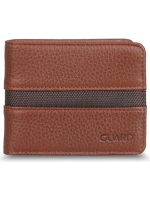 Guard Taba Spor Şeritli Deri Erkek Cüzdanı