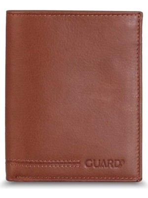 Guard Taba Çapraz Kart Bölmeli Deri Erkek Cüzdanı