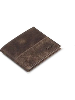 Guard Antik Kahve Ince Klasik Deri Erkek Cüzdanı