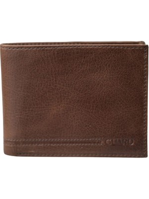 Guard Crazy Kahve Bozuk Para Bölmeli Deri Erkek Cüzdanı