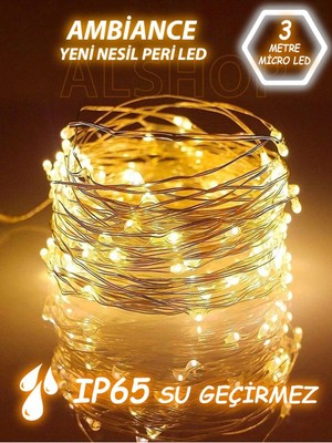 Özbience Yeni Nesil 3 Metre 30 Ledli Gün Işığı Peri LED Işık