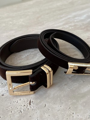 Moda Aksa Süet Kemer