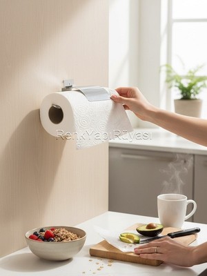 Renk Yapı Rüyası yapışkanlı Rulo Kağıt Havluluk kağıt havlu için tutucu, yapıştırmalı havluluk