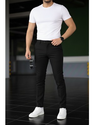 YXC Trend Maker Likralı Bilek Boy Kumaş Erkek Pantolon