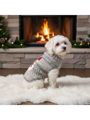 Handmade El Yapımı Örgü Kedi ve Köpek Için Kazak