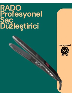 Isı Ayarlı Profesyonel Saç Düzleştirici – Titanyum Seramik Plaka