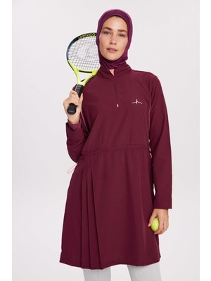 Haşema Active H-Per Fit Mor Tesettür Tenisçi Üstü Act-43