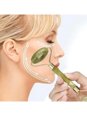 Arthurs Yeşim Taşı Çift Taraflı Cilt Masaj Aleti