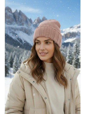 Eleven Markets Özel Tasarım Tiriko Somon Kadın Beresi