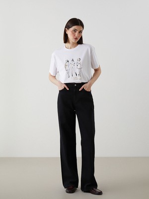 Lc Waikiki Yeni Sezon Baggy Fit Kadın Jean Pantolon