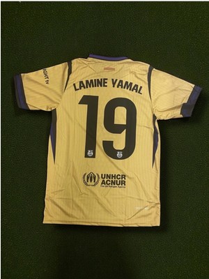 North Stand L. Yamal B.a.r.c.a Gold Forması