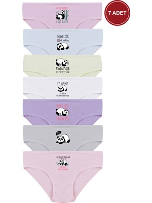 Koza İç Giyim Kız Çocuk 6'lı Sevimli Fare Desenli Slip