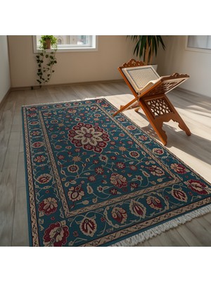 TURKISHRUG KINGDOM Yıkabilir Anti Bakteriyel Özel Isimli Seccade