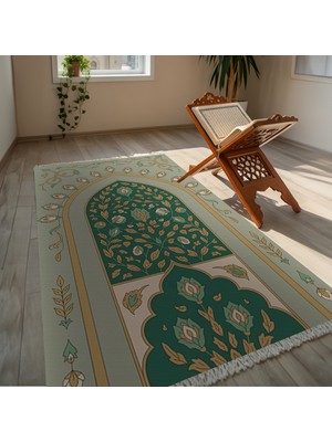 TURKISHRUG KINGDOM Kayma Önleyici Taban Kişisel Desenli Seccade