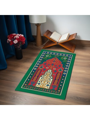 TURKISHRUG KINGDOM Kişiye Özel Minimal Tasarım Kaymaz Taban Seccade