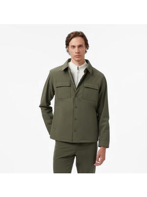Nautica Erkek Yeşil Regular Fit Su Geçirmez Mont.3gl