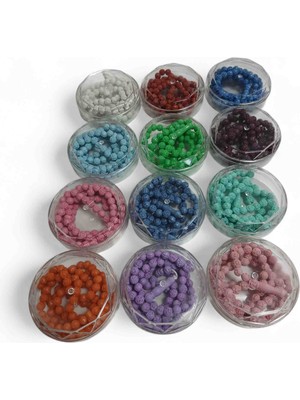 30 Adet Kokulu Tespih Hac Umre Mevlid Hediyesi Gül Kokulu,kutuda,gül Desenli