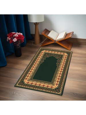 TURKISHRUG KINGDOM Kişiye Özel Yazılı Anti Bakteriyel Premium Seccade