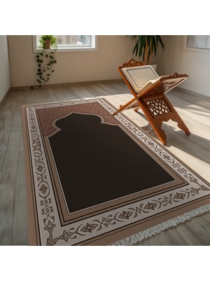 TURKISHRUG KINGDOM Dijital Baskı Anti Alerjik Modern Isimli Seccade