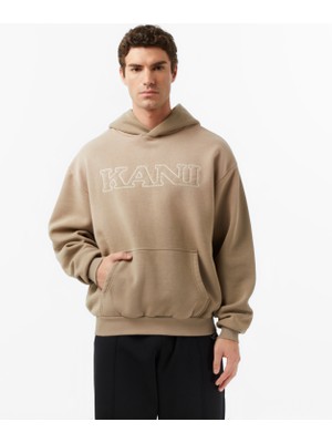 Karl Kani Retro Oversized Erkek Kahverengi Sweatshirt.brw