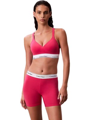 Calvin Klein Kadın Pembe Destekli Lift Bralette Sütyen LV00QF8500