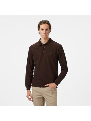 Nautica Erkek Kahverengi Classic Fit POLO.20C