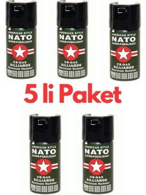 Bıber Özsavunma Gazıı 5 Adet Birden