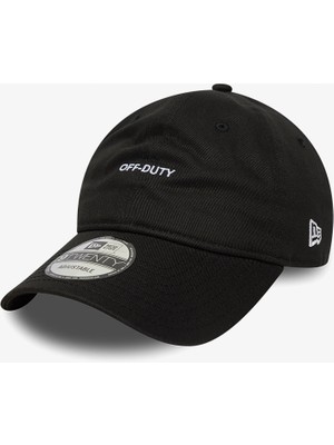 New Era Off-Duty Slogan 9twenty Unisex Siyah Şapka.-