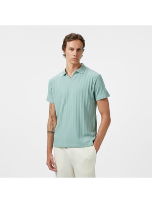 Nautica Erkek Yeşil Classic Fit Polo Yaka T-Shirt.3bs