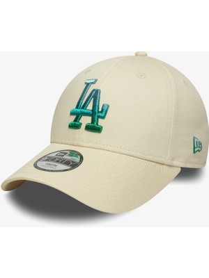 New Era La Dodgers Mlb Metallic Çocuk Krem Şapka.-