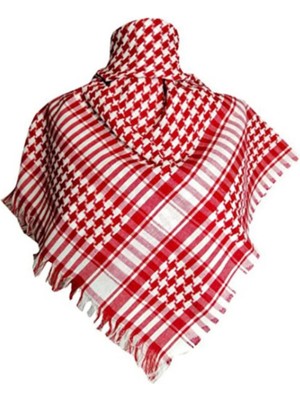 Moda Nokta Kırmızı Puşi,filistin Puşisi, Arap Şalı,unisex Puşi - Filistin Kefiyesi,yöresel Puşi,kürt Puşisi