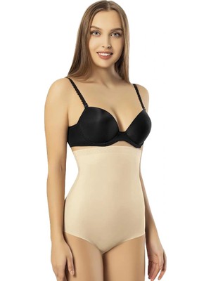 Papatya 0720 Lazer Kesim Yüksek Bel Slip Korse