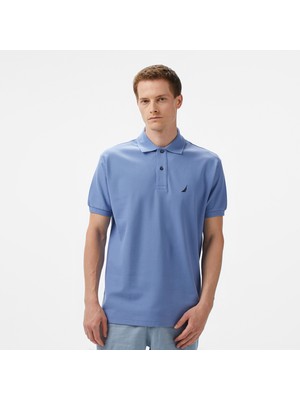 Nautica Erkek Mavi Classic Fit Polo Yaka T-Shirt.4my