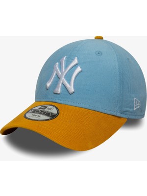 New Era La Dodgers Mlb Cord Pastel Çocuk Mavi Şapka.-