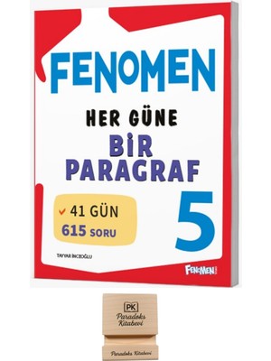 Fenomen Yayıncılık Fenomen 5. Sınıf Her Güne Bir Paragraf Soru Kitabı ve Telefon Standı