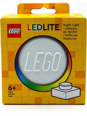 LEGO Gece ve Masa Lambası 1x1 Plaka Silikon Malzeme 6 Yaş ve Üstü İçin Eğlenceli Hediye