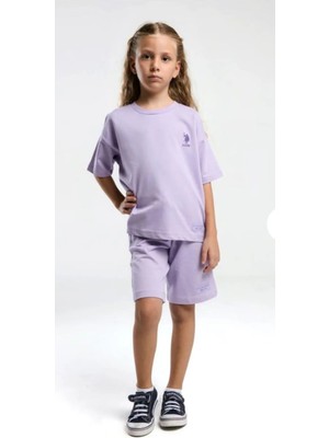 Queen Kids Queenkids Kız Çocuk 2090-4 Takım Lila