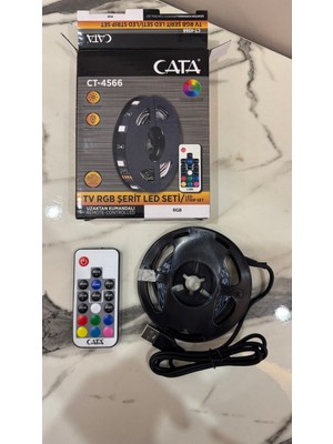 Özbience Usb'li Tv Arkası Rgb LED 3m, Şık ve Işıklandırıcı Dekorasyon Parçası