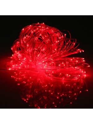 Özbience Kırmızı Peri LED 3 Metre Dekoratif Aydınlatma, Şık ve Parlak Tasarım