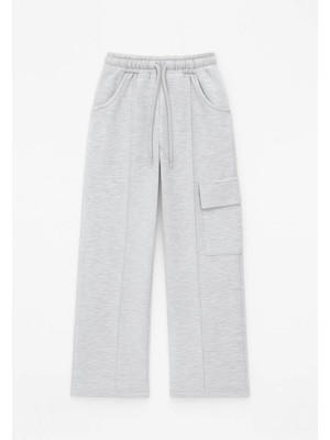 Queen Kids Queenkids Kız Çocuk 22032 Alt Giyim Gri