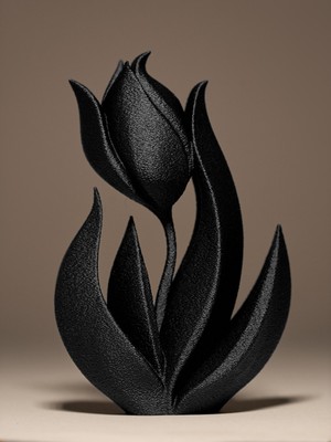 Linova Lale Heykel Biblo Dekoratif Obje