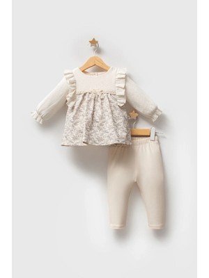 Queen Kids Queenkids Kız Bebek 5635 Lıttle Honey 2'li Takım