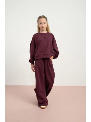 Queen Kids Queenkids Kız ÇOCUK7807 Takım Mor