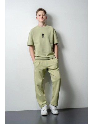 Queen Kids Queenkids Erkek Çocuk 7720 Pantolon Yeşil