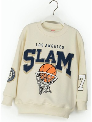 Queen Kids Queenkids Erkek Çocuk M4121 Sweat Krem