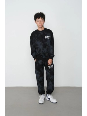 Queen Kids Erkek Çocuk Takım 8136 2 Iplik Wake Siyah