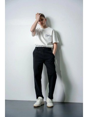 Queen Kids Queenkids Erkek Çocuk 7718 Pantolon Siyah