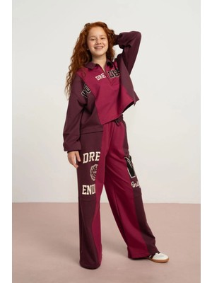 Queen Kids Queenkids Kız ÇOCUK7833 Takım Mor