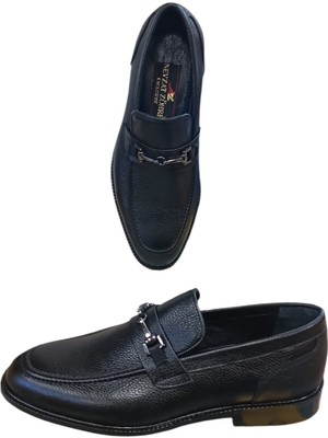 Oktay Kundura Kösele N1925 Novita Hakiki Deri El Işçiliği Erkek Kundura Ayakkabı